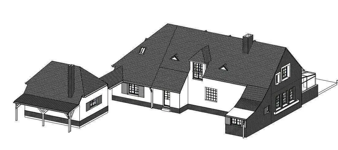 plans d'une maison individuelle au TOUQUET