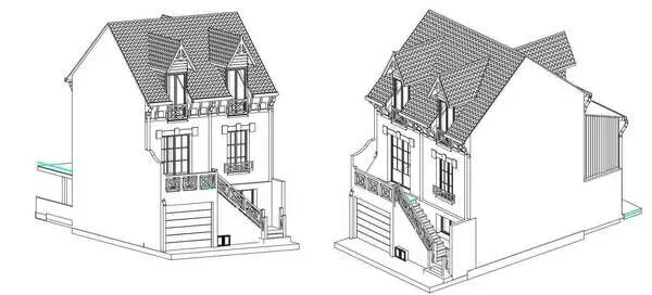 Réalisation des plans d'une maison individuelle au TOUQUET